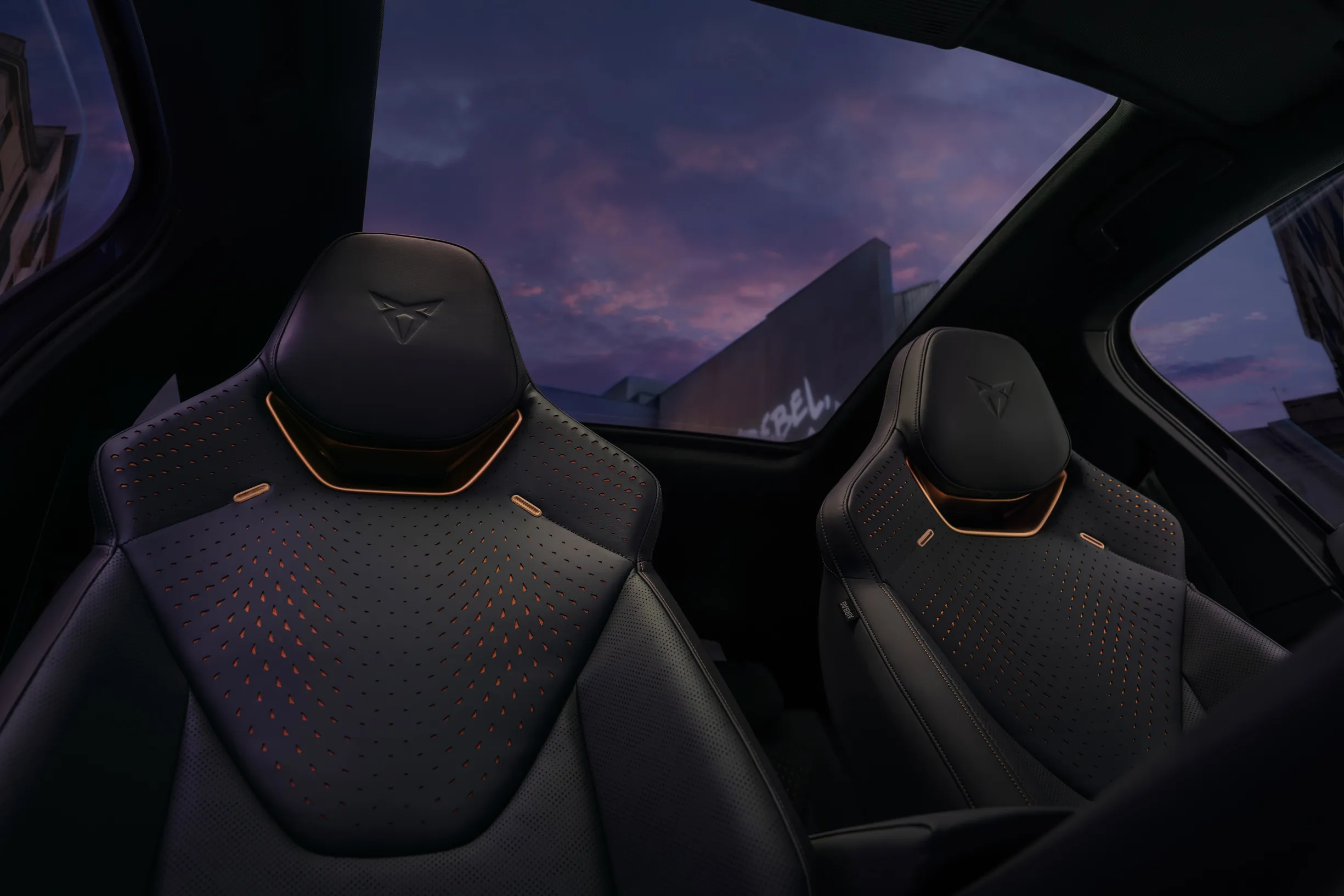 Деталі інтер'єру Cupra Raval