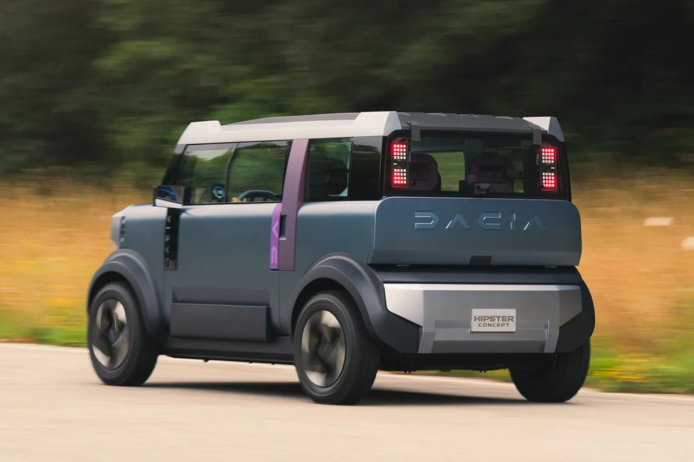 Dacia Hipster концепт 2025 вид сбоку