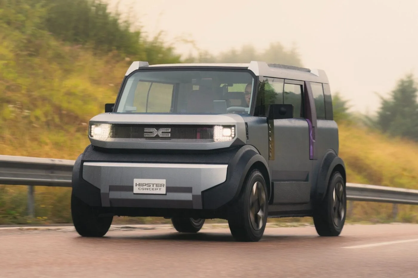 Dacia Hipster концепт 2025 вид спереди