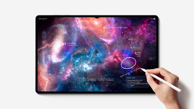Дисплей Dynamic AMOLED 2X Galaxy Tab S12