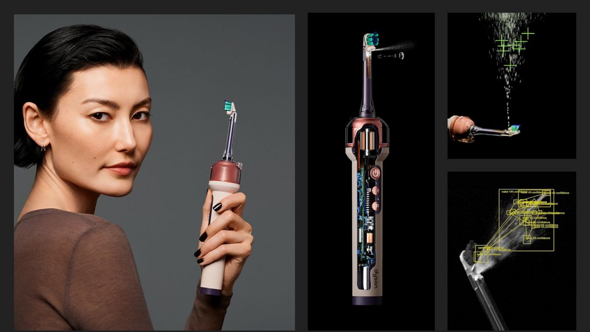 Schick Dyson CameraJet von der Seite