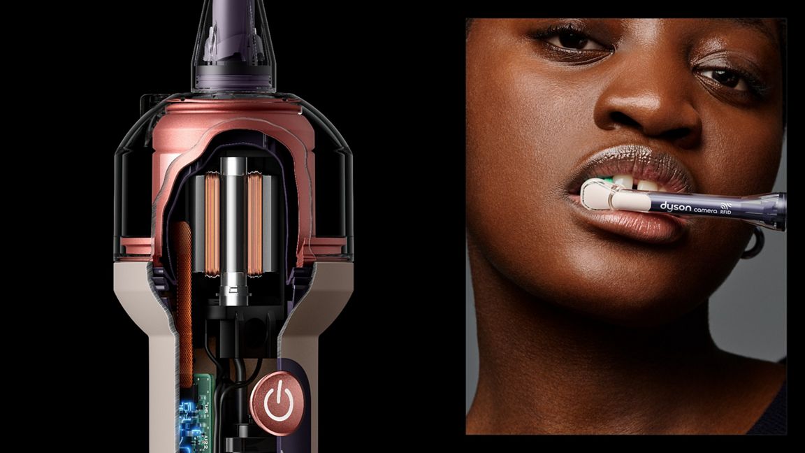 Dyson CameraJet in Verwendung