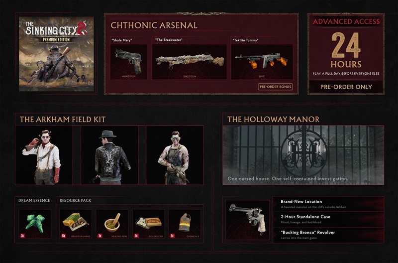 Скріншот з гри The Sinking City 2