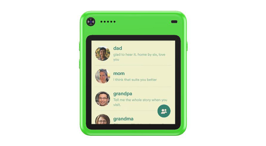 Freckle phone: задняя и передняя часть устройства