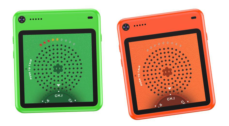Экран Freckle phone с интерфейсом управления