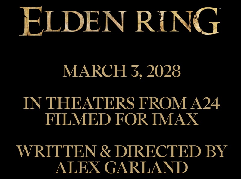 Elden Ring movie poster