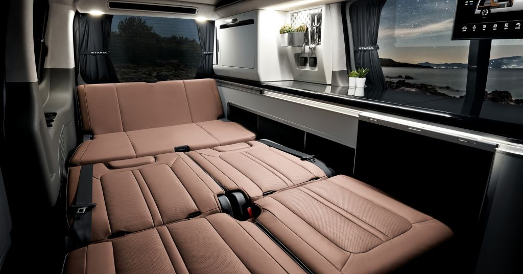 Hyundai Staria Camper концепт - інтер'єр і обладнання