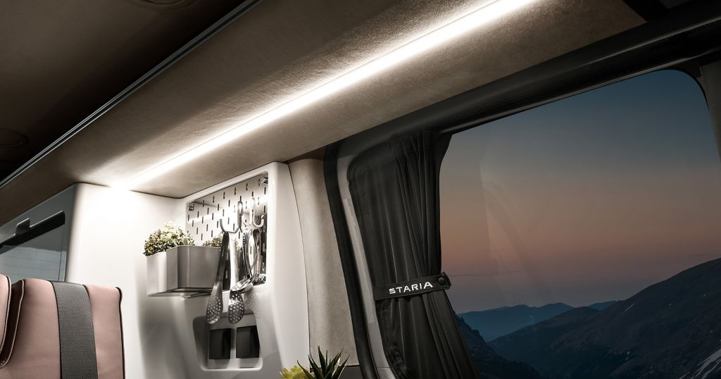 Hyundai Staria Camper концепт - спальне місце