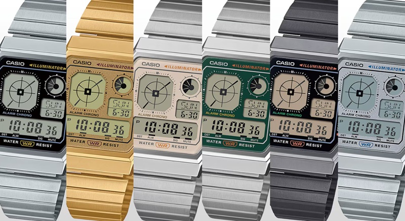 Casio A130WE Design
