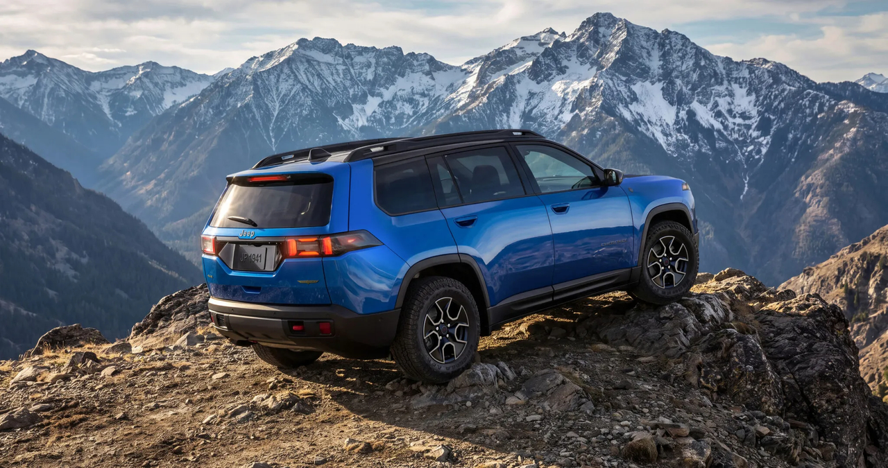 Jeep Cherokee Trailhawk внедорожный вид