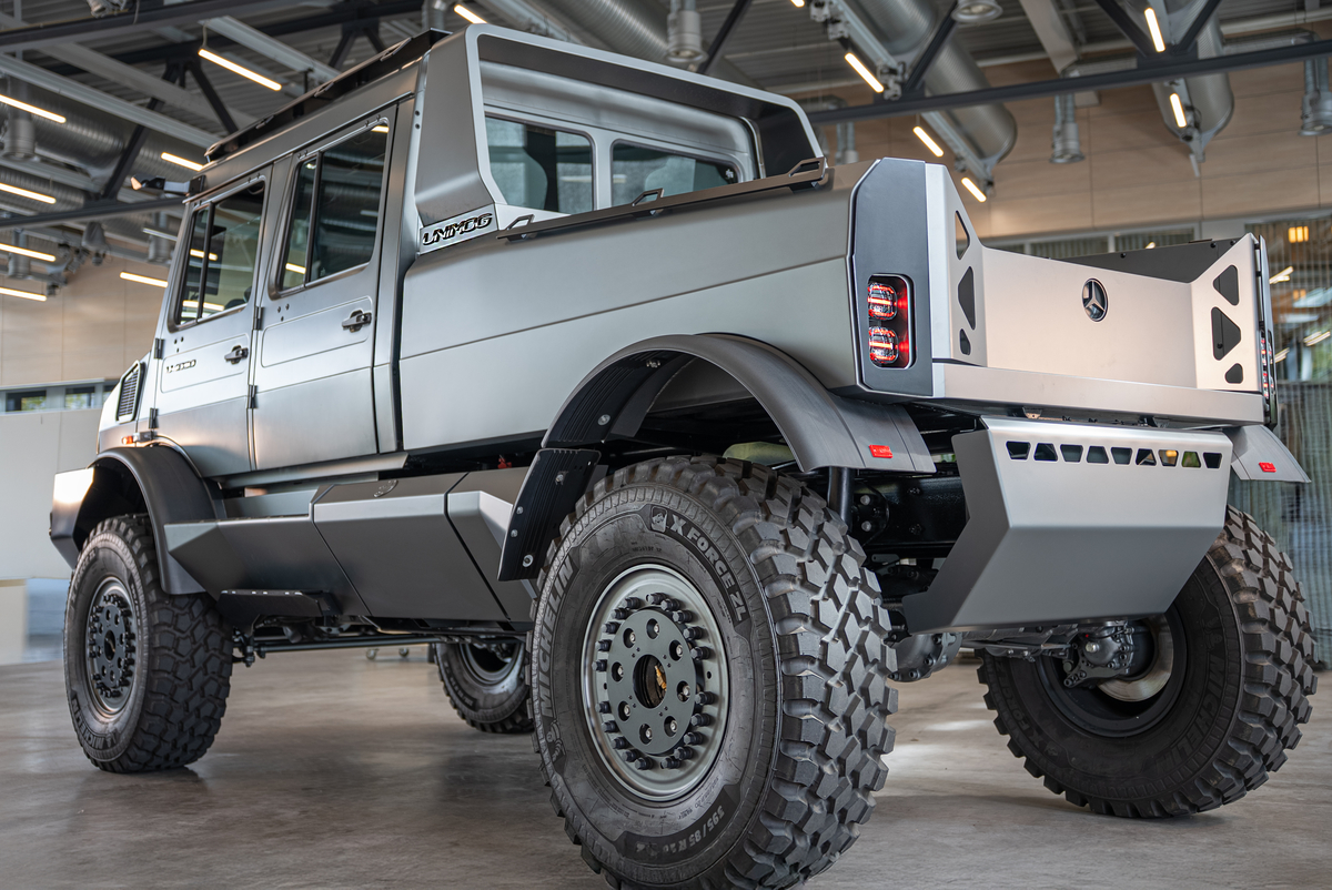 Деталі оновленого Unimog