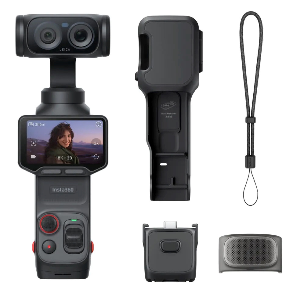 Фотографія камери Insta360 Luna Ultra вид зі спинки