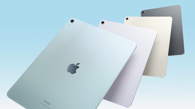iPad Air в різних кольорах