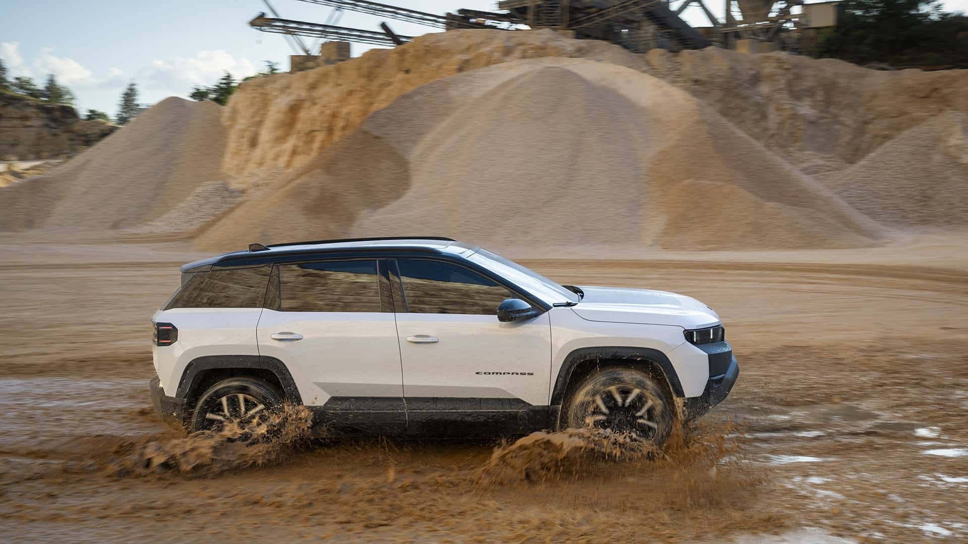 Jeep Compass 4xe 2026 - рулі в повітрі