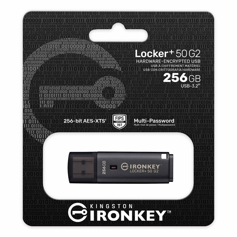 Задний вид Kingston IronKey Locker+ 50 G2