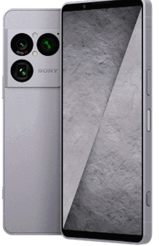 Качественный рендер смартфона Sony Xperia 1 VIII, цвет графитово-черный