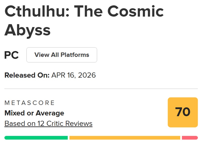 Арт из игры Cthulhu: The Cosmic Abyss