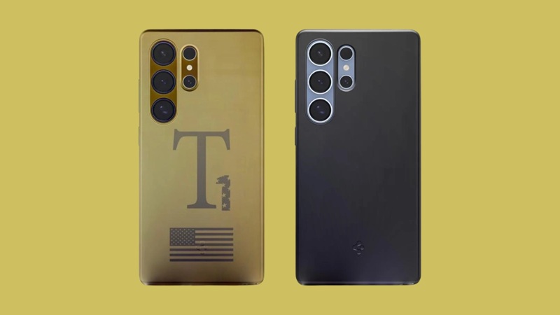 Первая рендерная модель Trump Phone с золотым корпусом