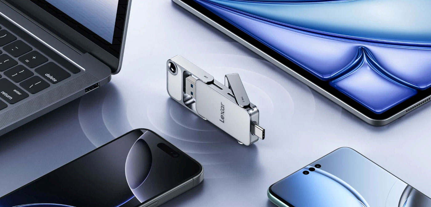Можливості використання Lexar Dual Drive Portable SSD D70E