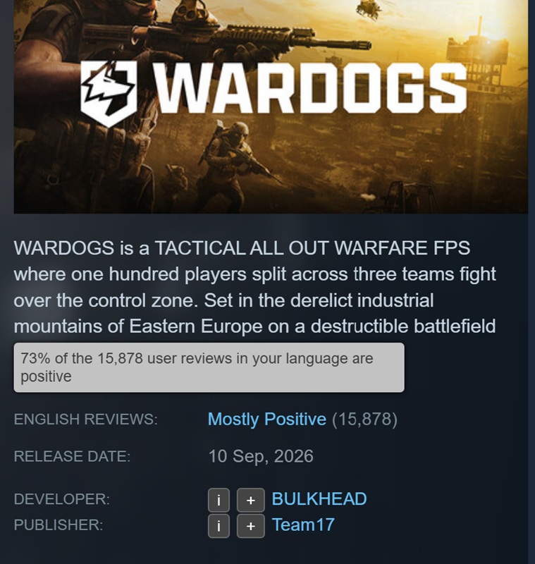 Геймплейний кадр з WARDOGS