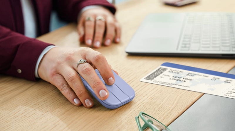 Складная компьютерная мышь Logitech Mobi Fold