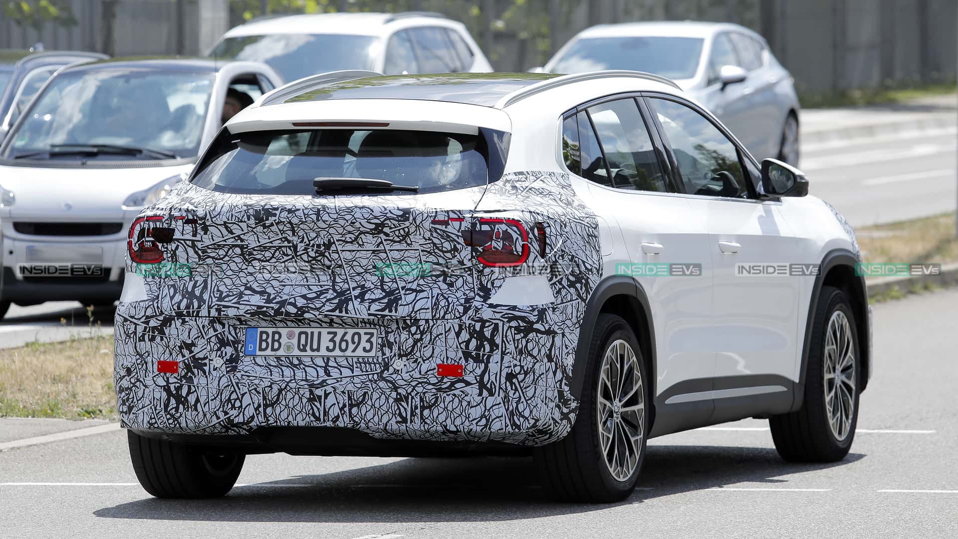 Детали прототипа Mercedes GLA 2026