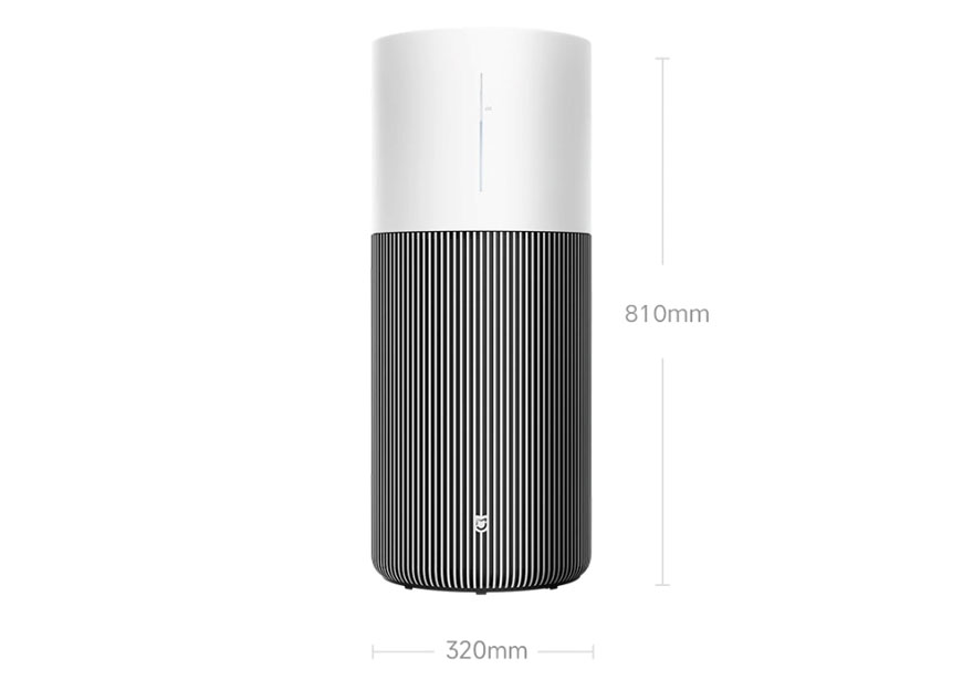 Вид снизу на Mijia Purifier Humidifier 3 Pro