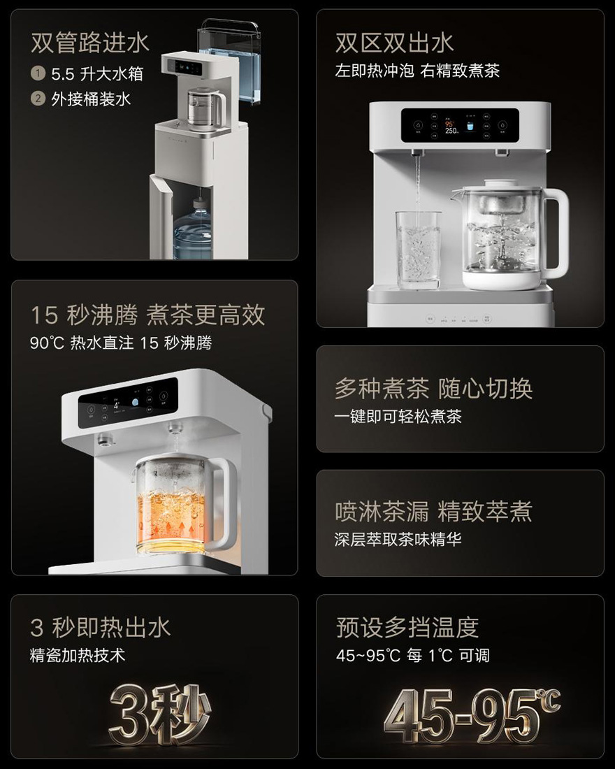 Mijia Smart Tea Bar Pro - Вид сбоку