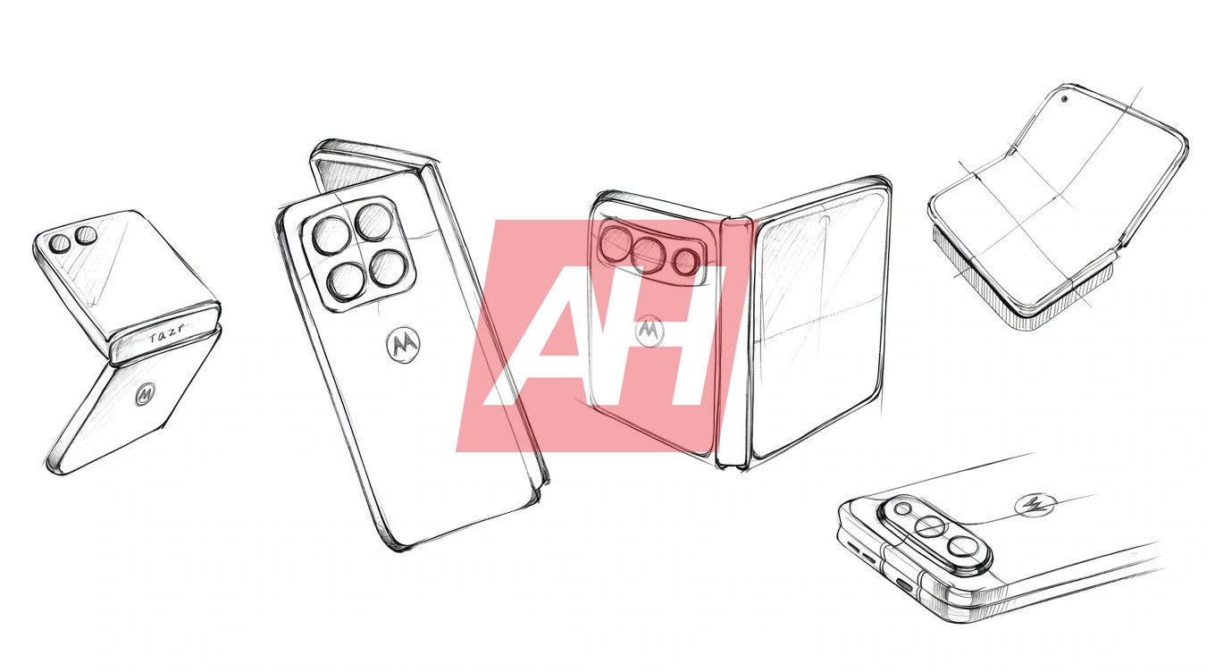 Эскизы нового складного смартфона от Motorola - 2