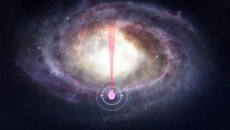 Эскиз региона Млечного Пути для проекта Roman Galactic Bulge Time-Domain Survey