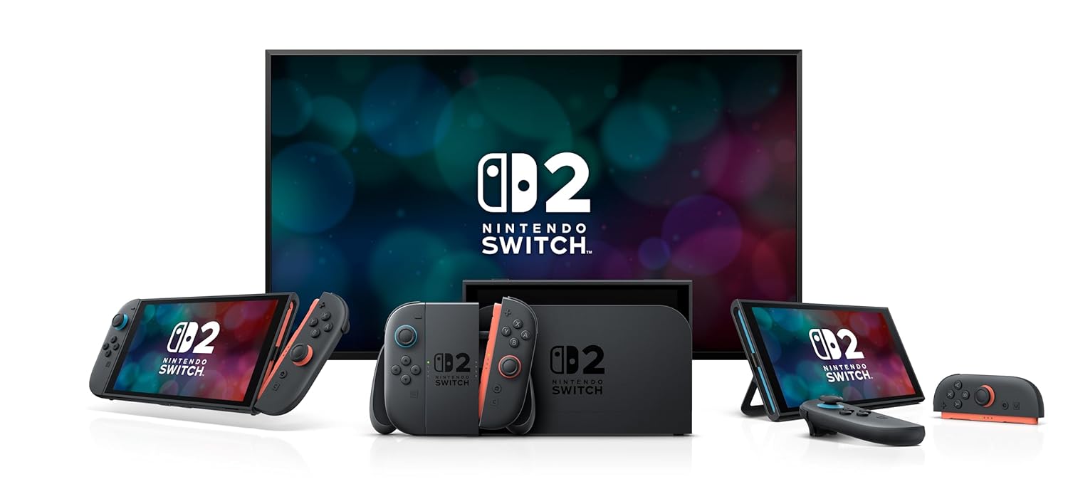 La Nintendo Switch 2 dans son dock. Illustration : Nintendo