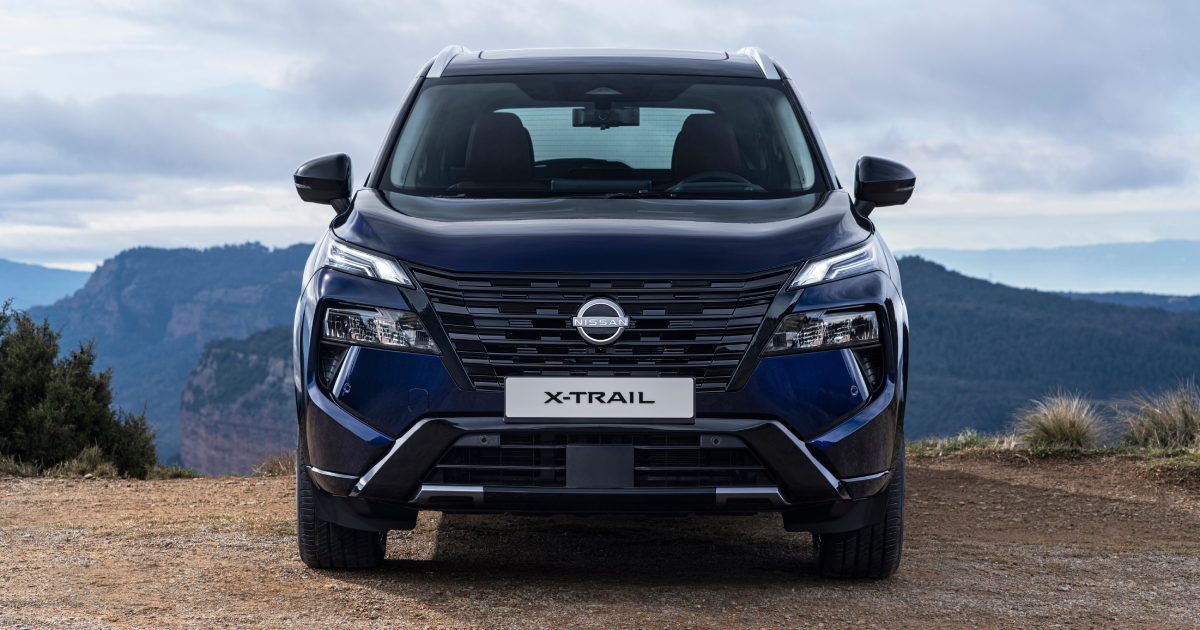 Nissan X-Trail вид сбоку 2026 модельного года