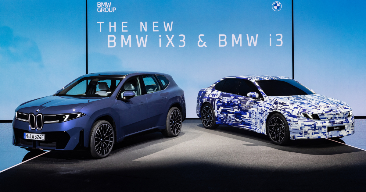 Worldwide premiere of BMW iX3 and BMW i3
