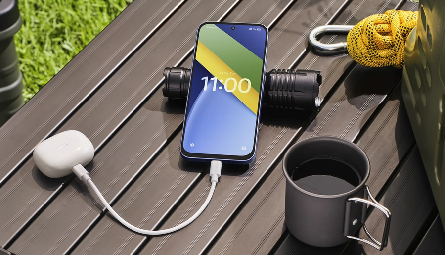 POCO C95 Pro функция зарядки