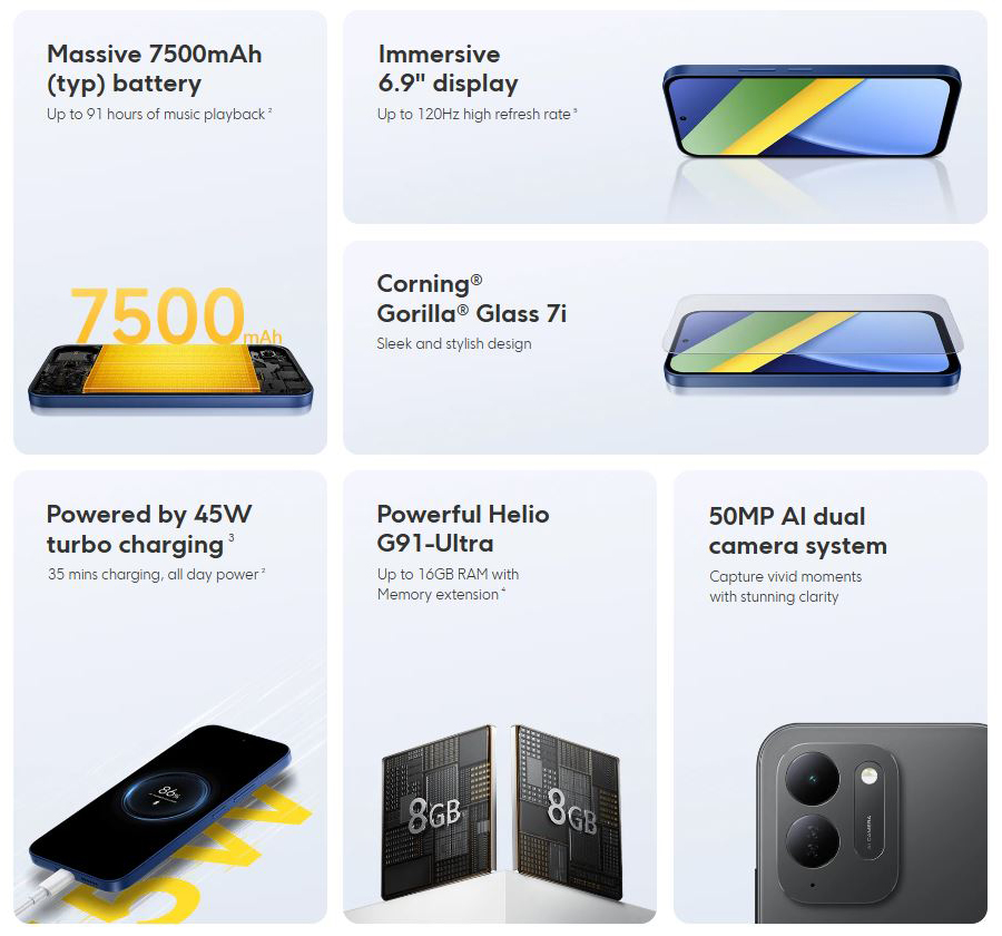 Характеристики POCO C95 Pro