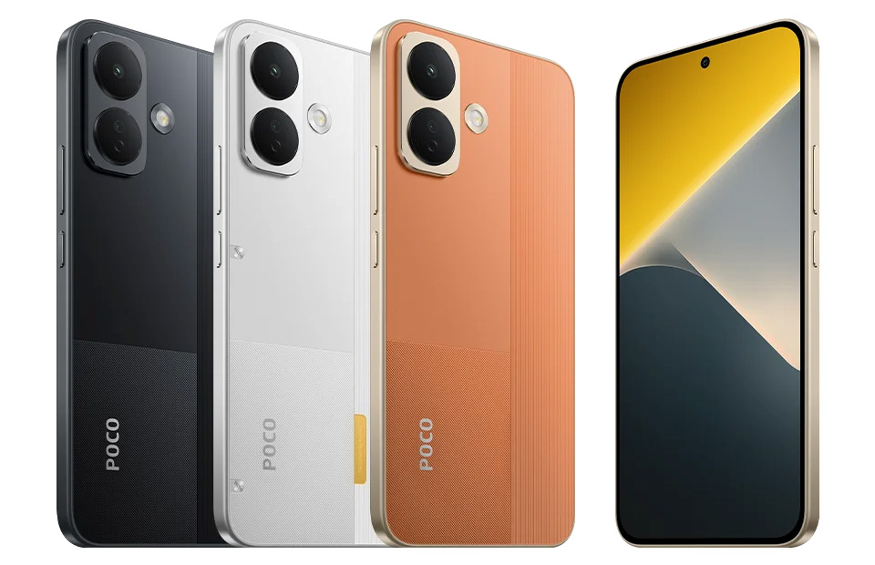 Варіанти кольорів корпусу Poco X8