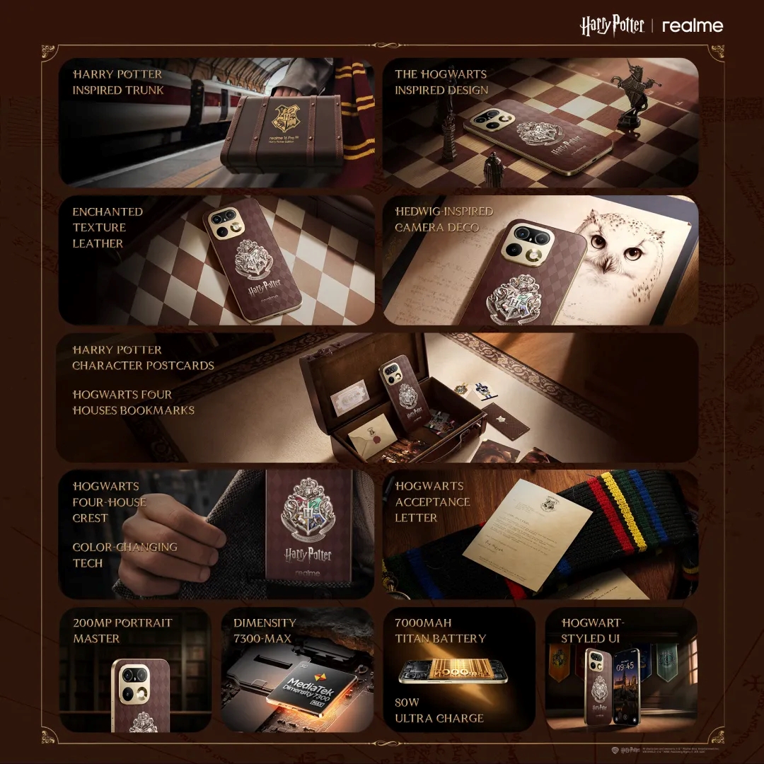 Realme 16 Pro Harry Potter Edition features 00