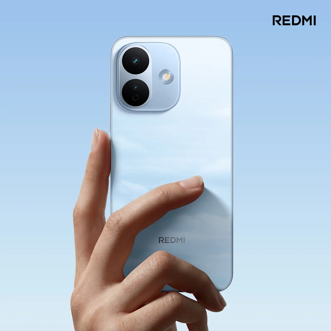 Redmi Note 17 Pro Sky Blue back view