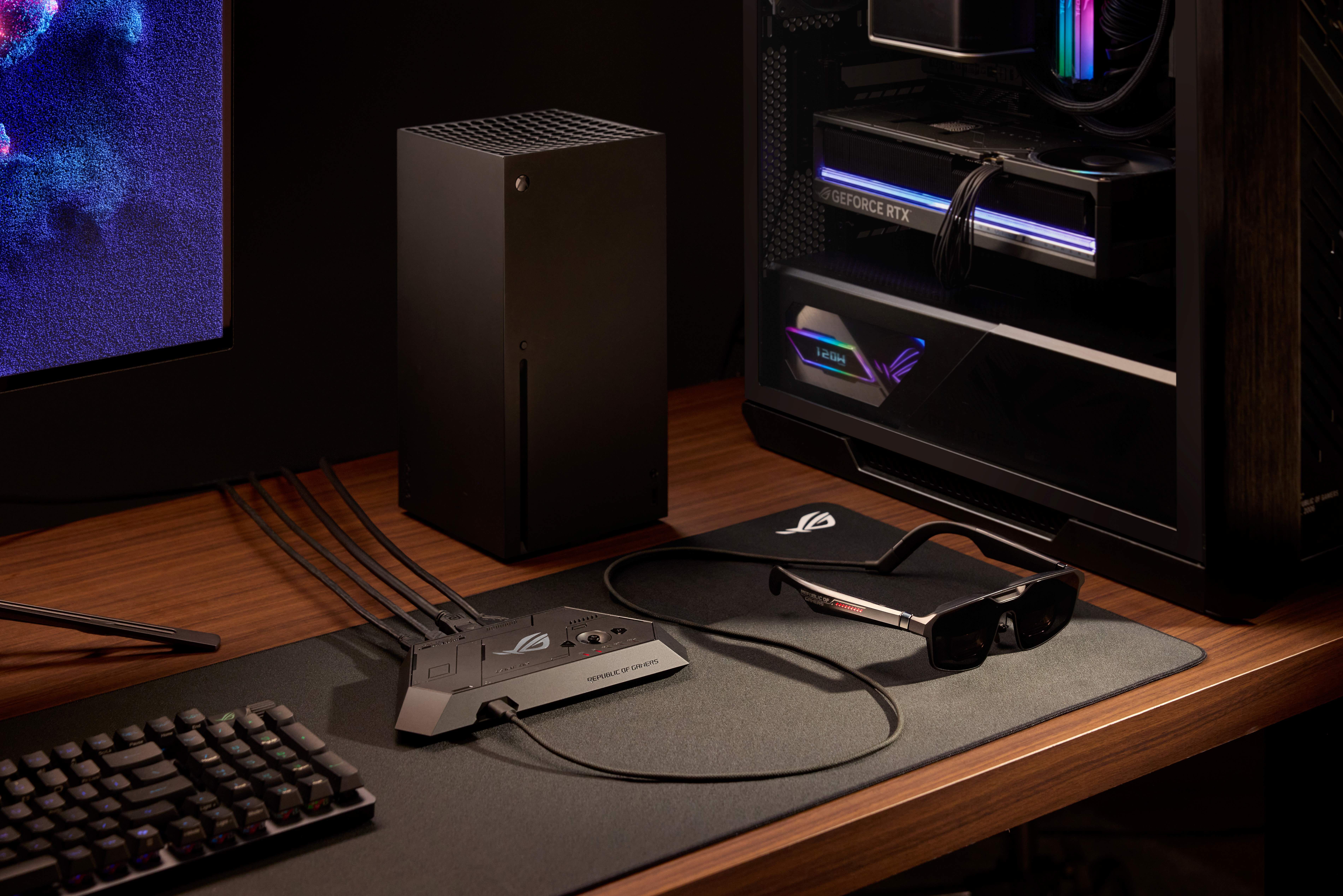 ROG XREAL R1 геймерские смарт-очки с ПК и консолями