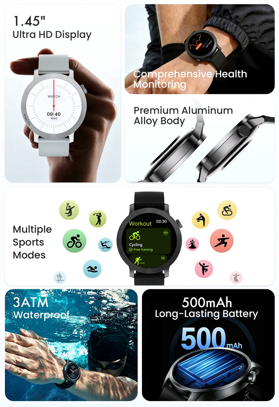 Технічні характеристики Rollme AI Watch 3