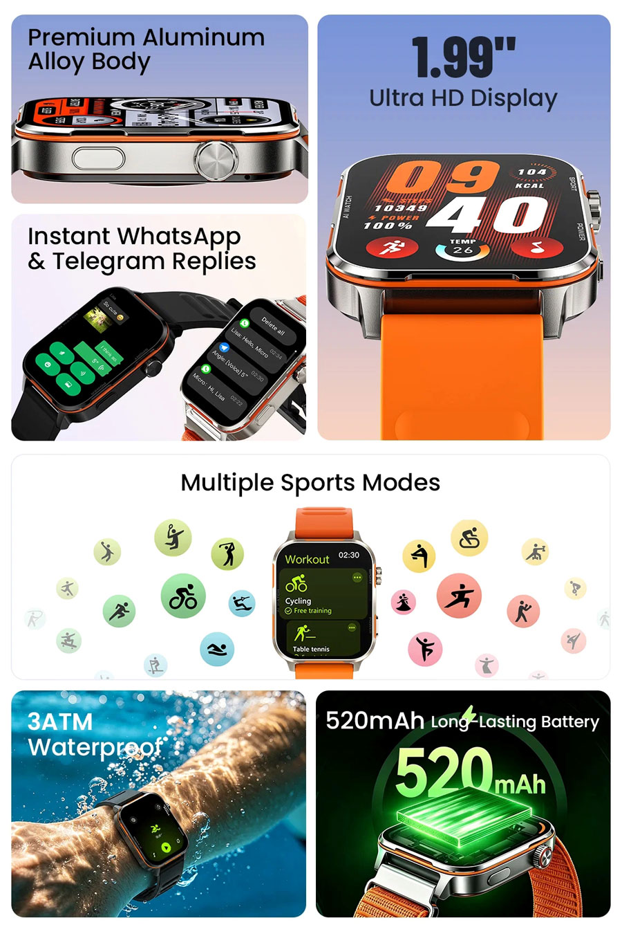 Технічні характеристики Rollme AI Watch 2