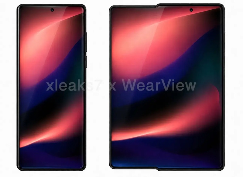 Візуалізація Samsung Galaxy Z Rollable