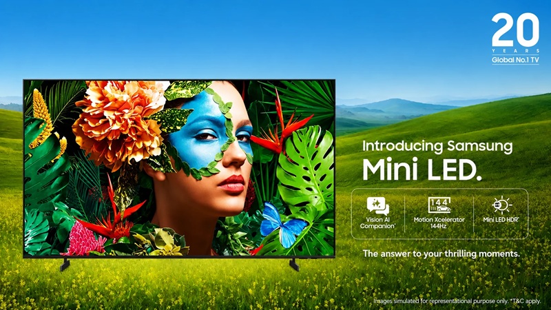 Samsung Mini LED TV Лінійка