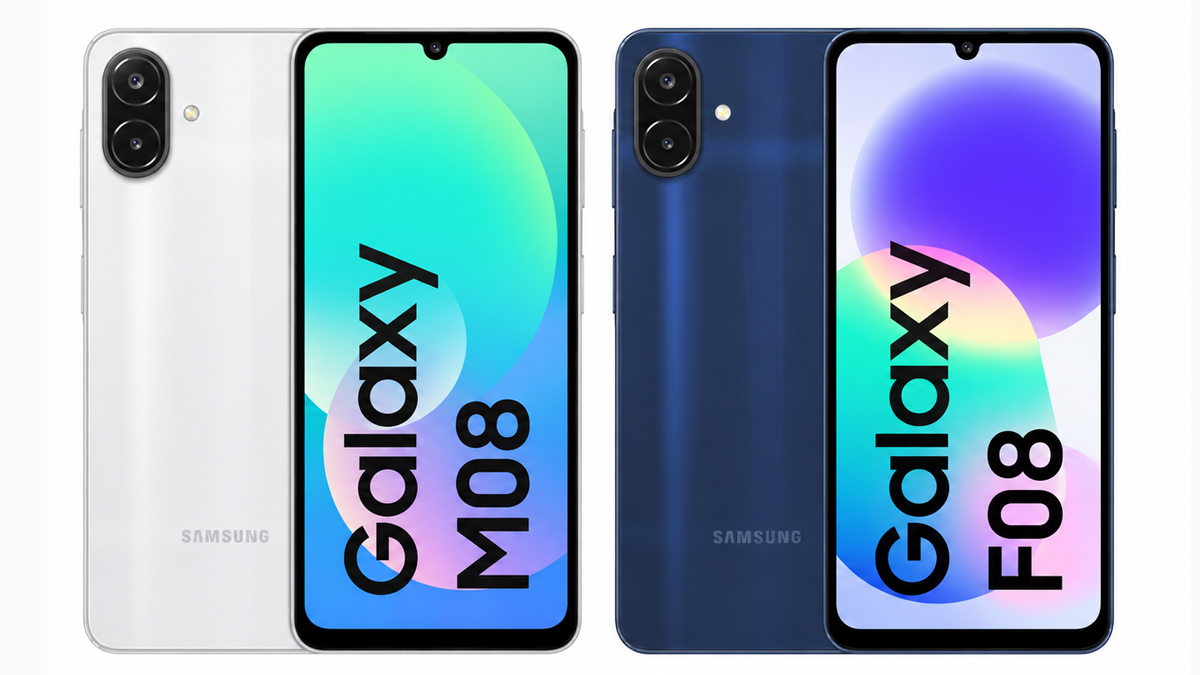Смартфоны Samsung Galaxy M08 и Galaxy F08