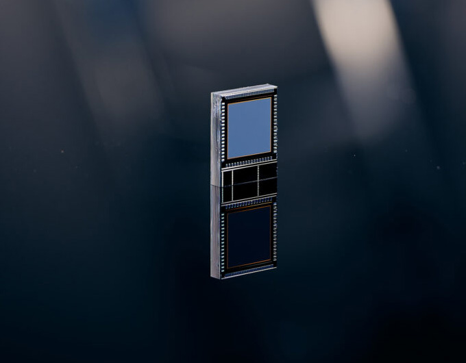 The Litavis chip with on-pixel processing built in. Illustration: Singular Photonics
