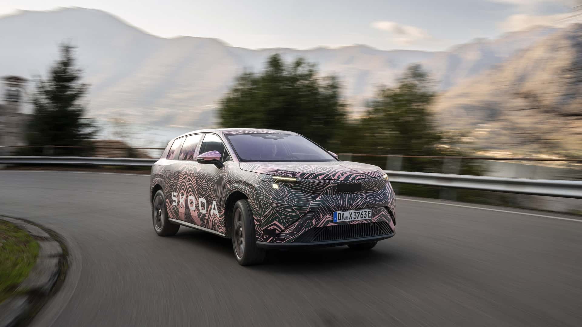 Прототип Skoda Peaq 8