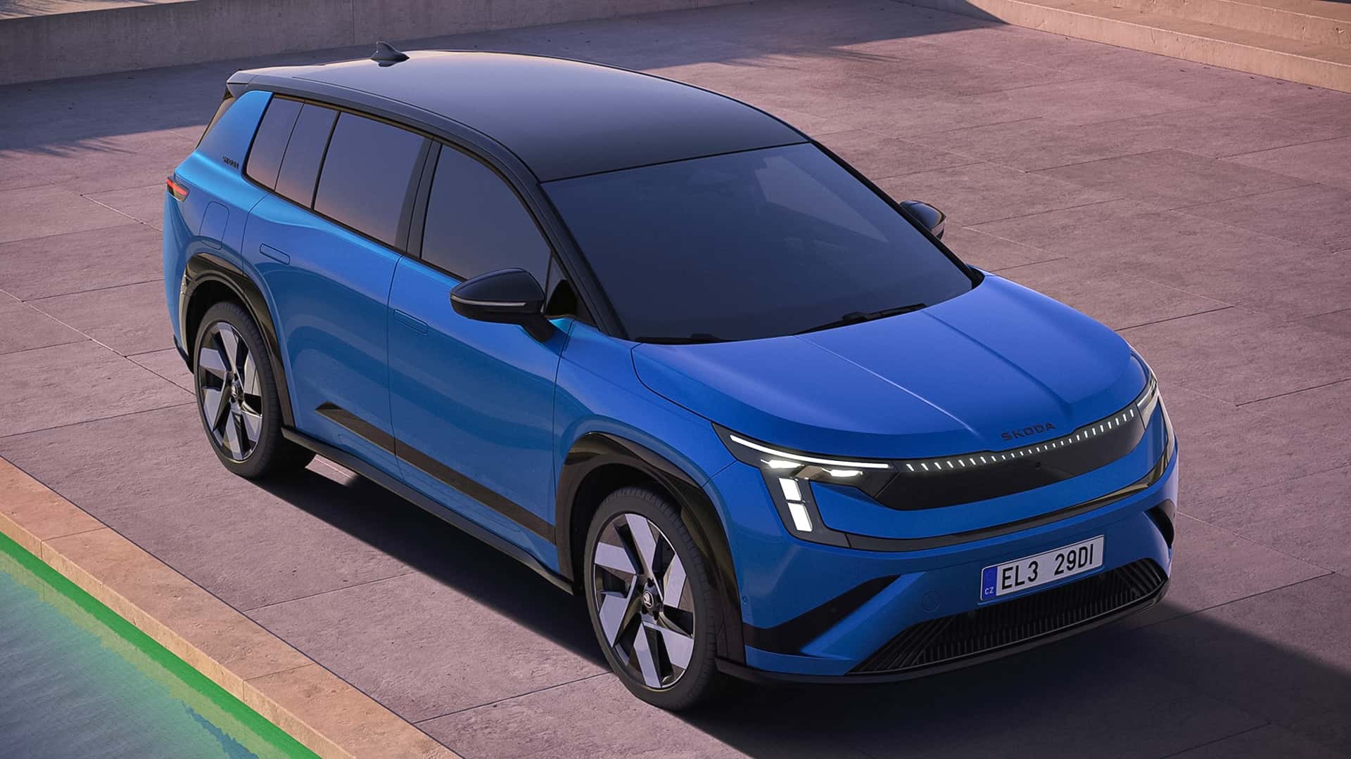 Skoda Peaq Sportline вид спереди