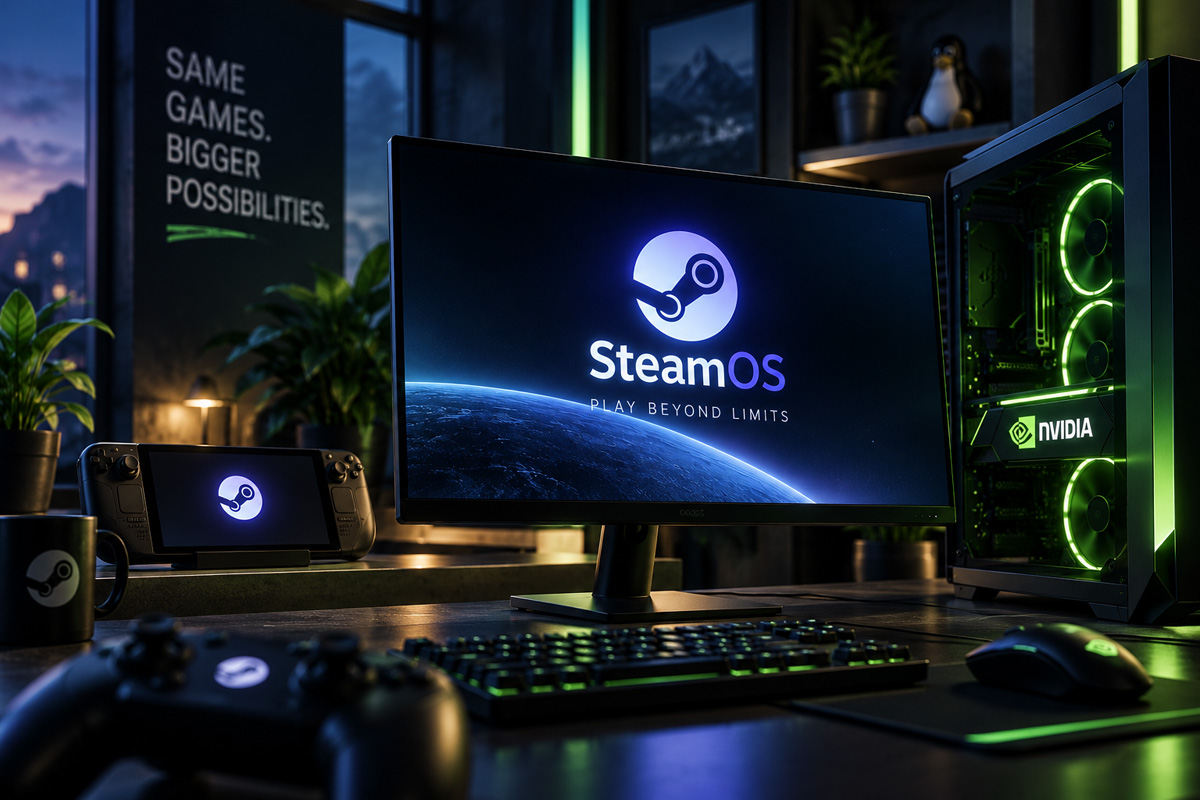 SteamOS и Nvidia сотрудничество