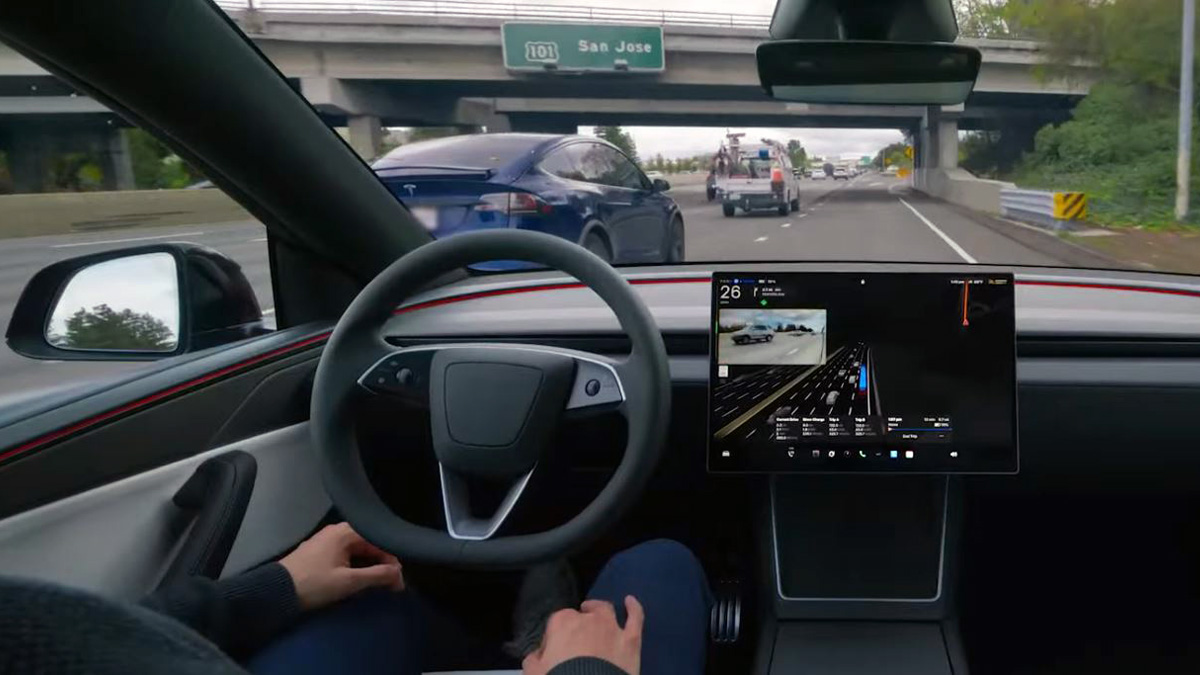 Зображення Tesla автопілот