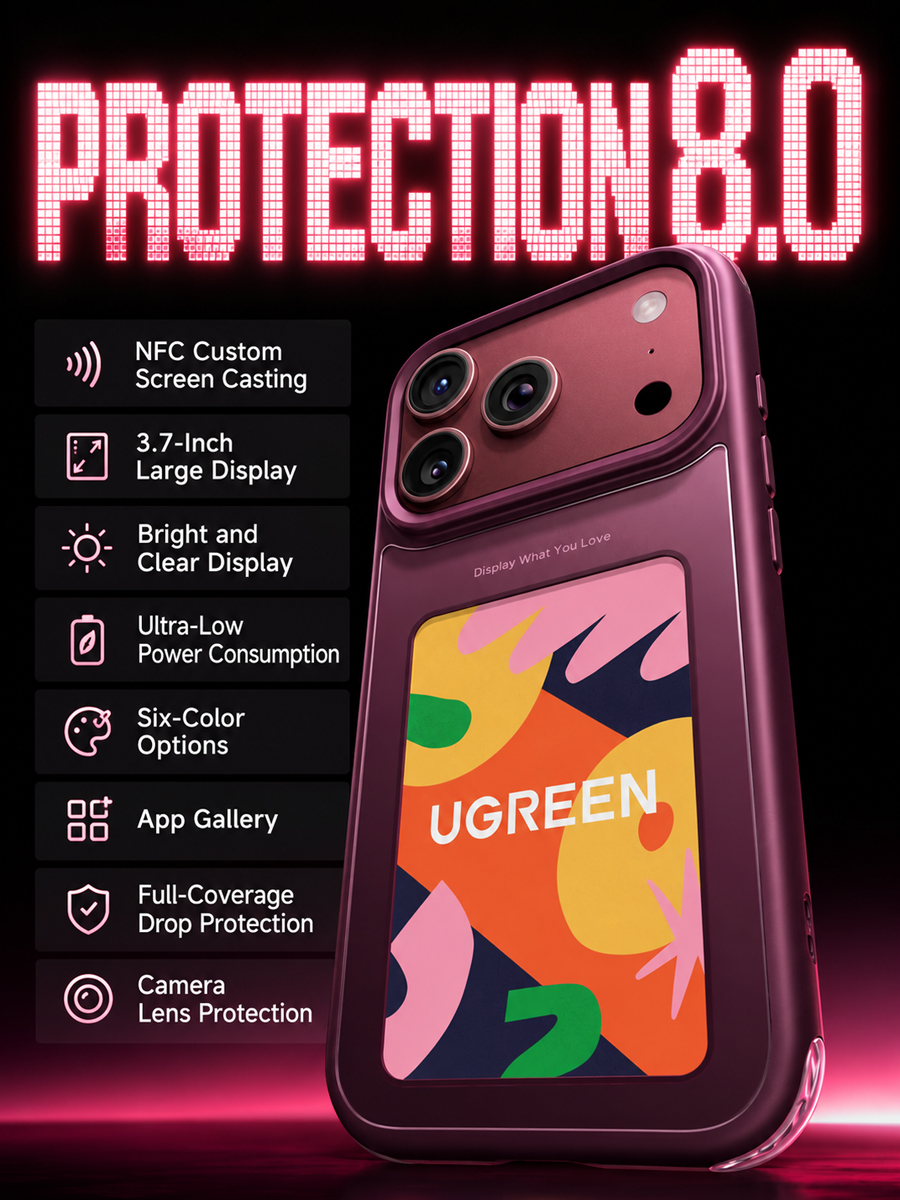 Особливості чохла Ugreen Magic Ink Case 8.0
